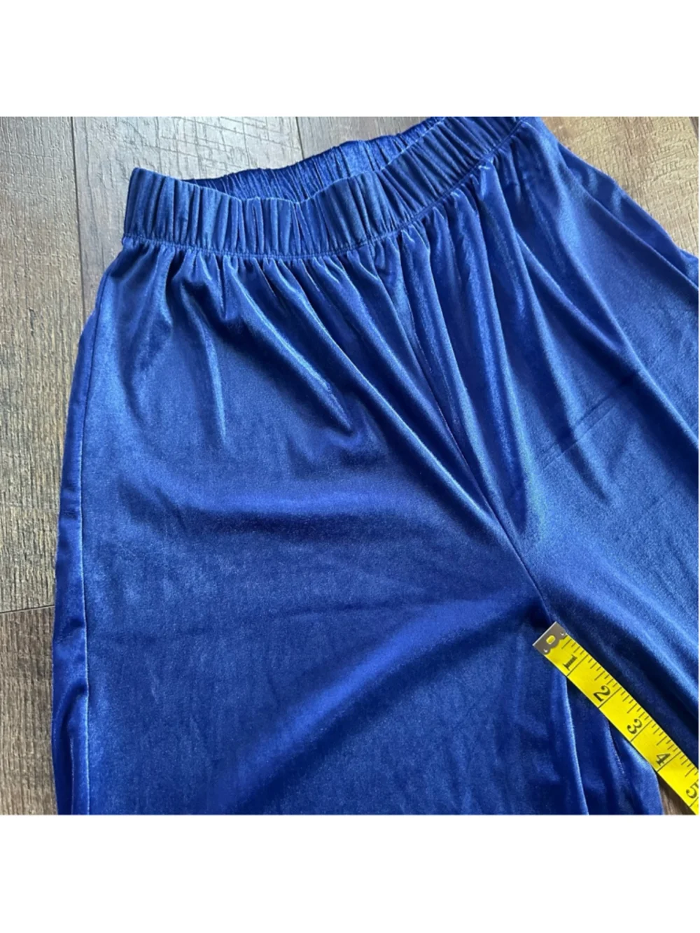 Women Zenana Pants Size S Blue Summer